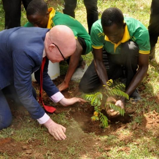 Green Simiyu tree planting